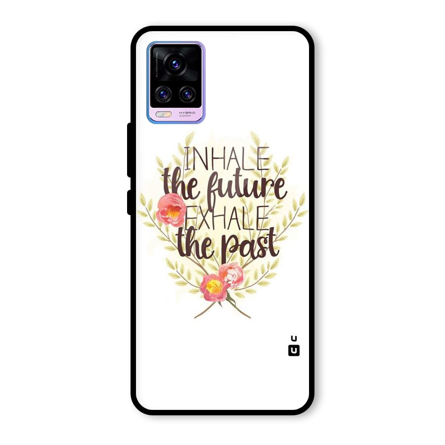 Inhale Future Glass Back Case for Vivo V20 Pro