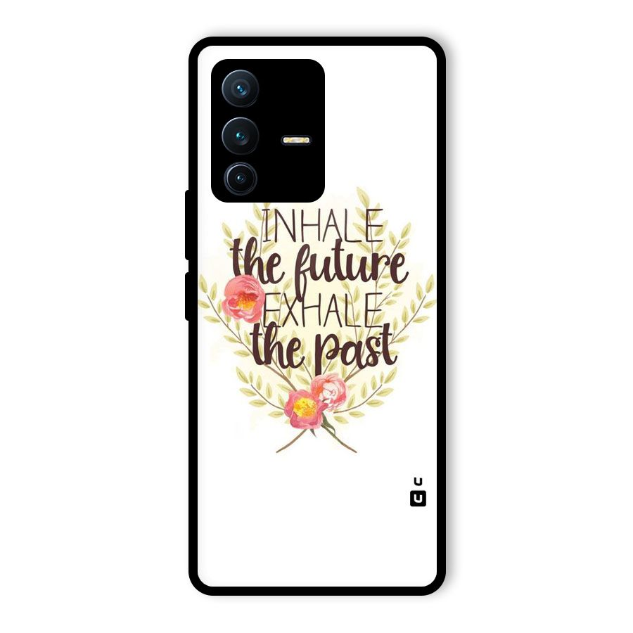 Inhale Future Glass Back Case for Vivo V23 Pro