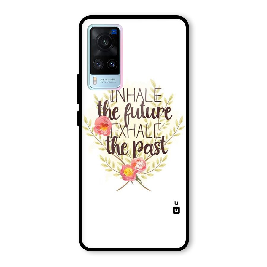 Inhale Future Glass Back Case for Vivo X60
