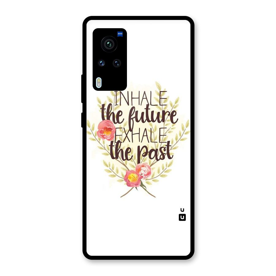 Inhale Future Glass Back Case for Vivo X60 Pro