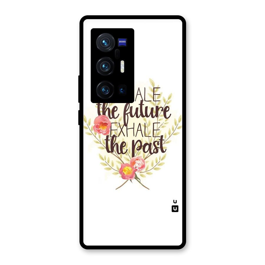 Inhale Future Glass Back Case for Vivo X70 Pro Plus