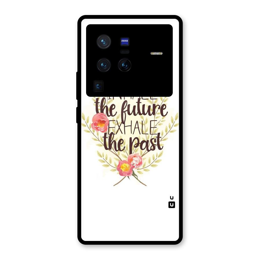 Inhale Future Glass Back Case for Vivo X80 Pro