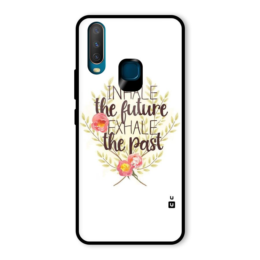 Inhale Future Glass Back Case for Vivo Y12