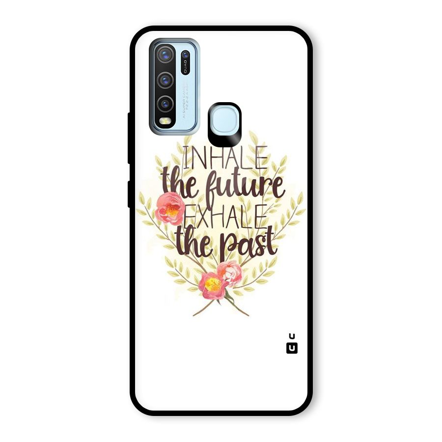 Inhale Future Glass Back Case for Vivo Y30