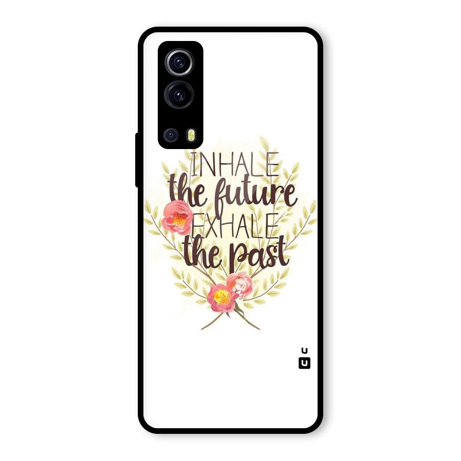 Inhale Future Glass Back Case for Vivo iQOO Z3