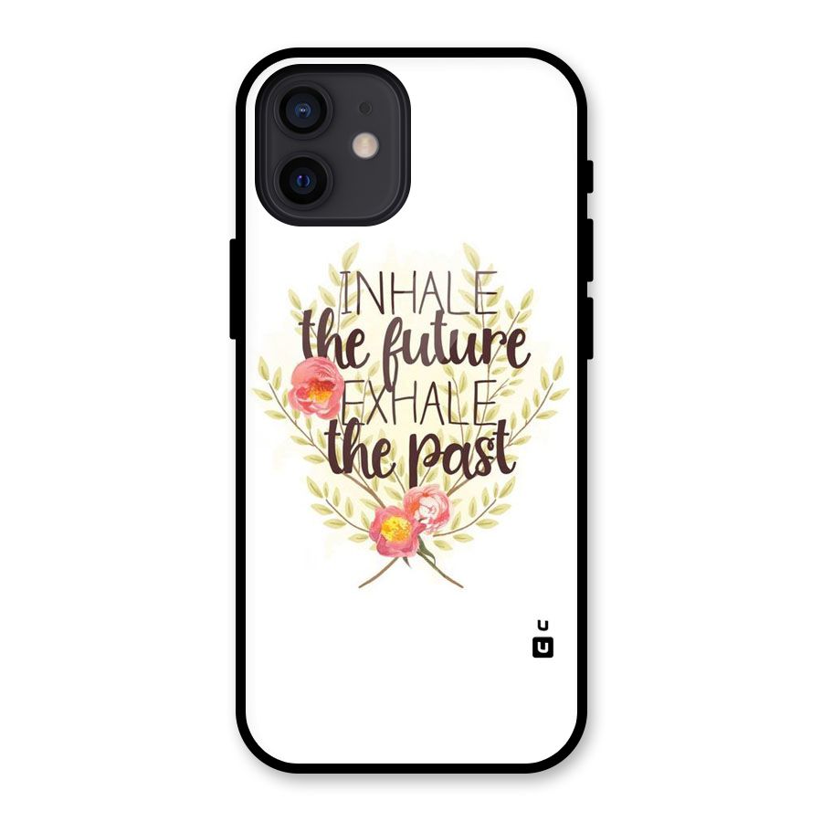 Inhale Future Glass Back Case for iPhone 12