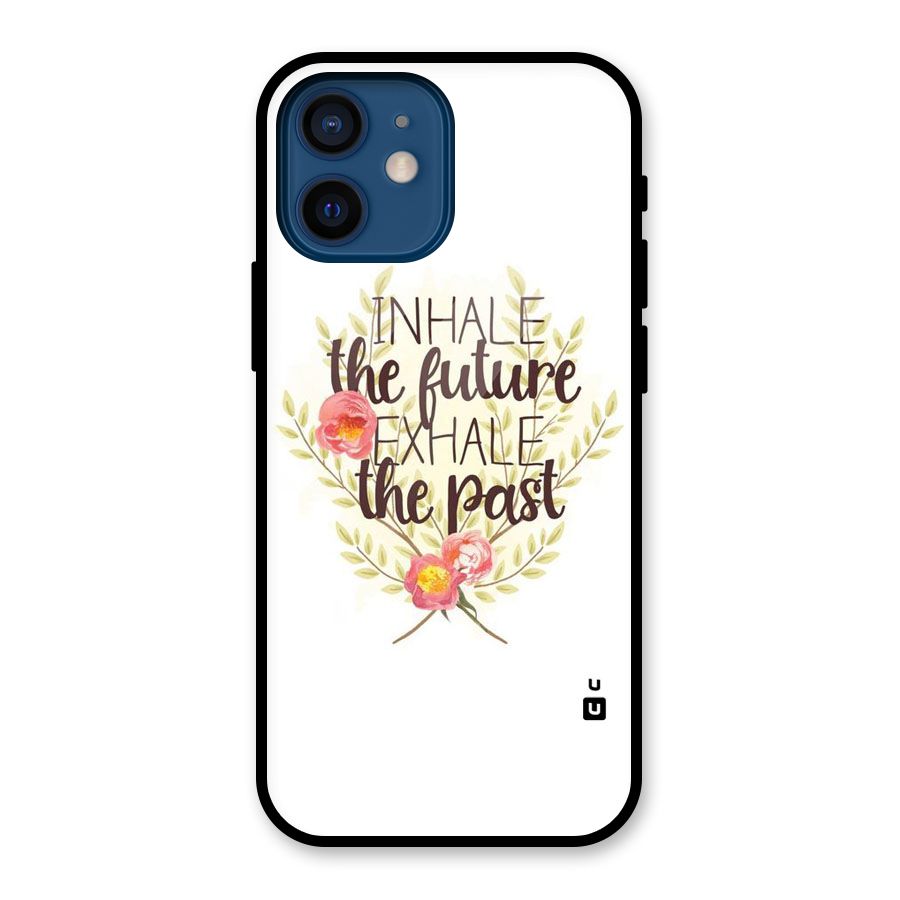 Inhale Future Glass Back Case for iPhone 12 Mini