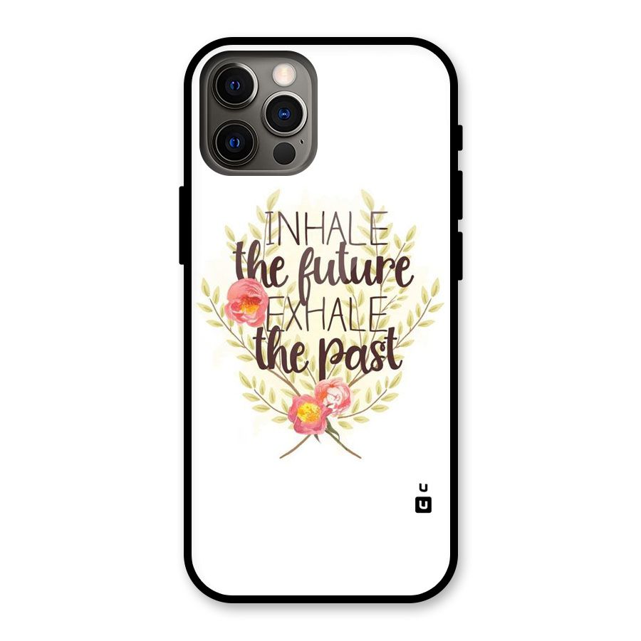 Inhale Future Glass Back Case for iPhone 12 Pro