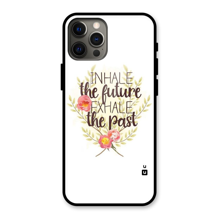 Inhale Future Glass Back Case for iPhone 12 Pro Max