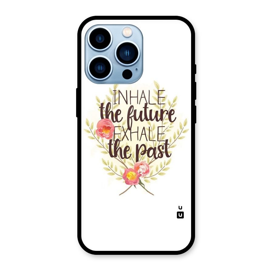 Inhale Future Glass Back Case for iPhone 13 Pro