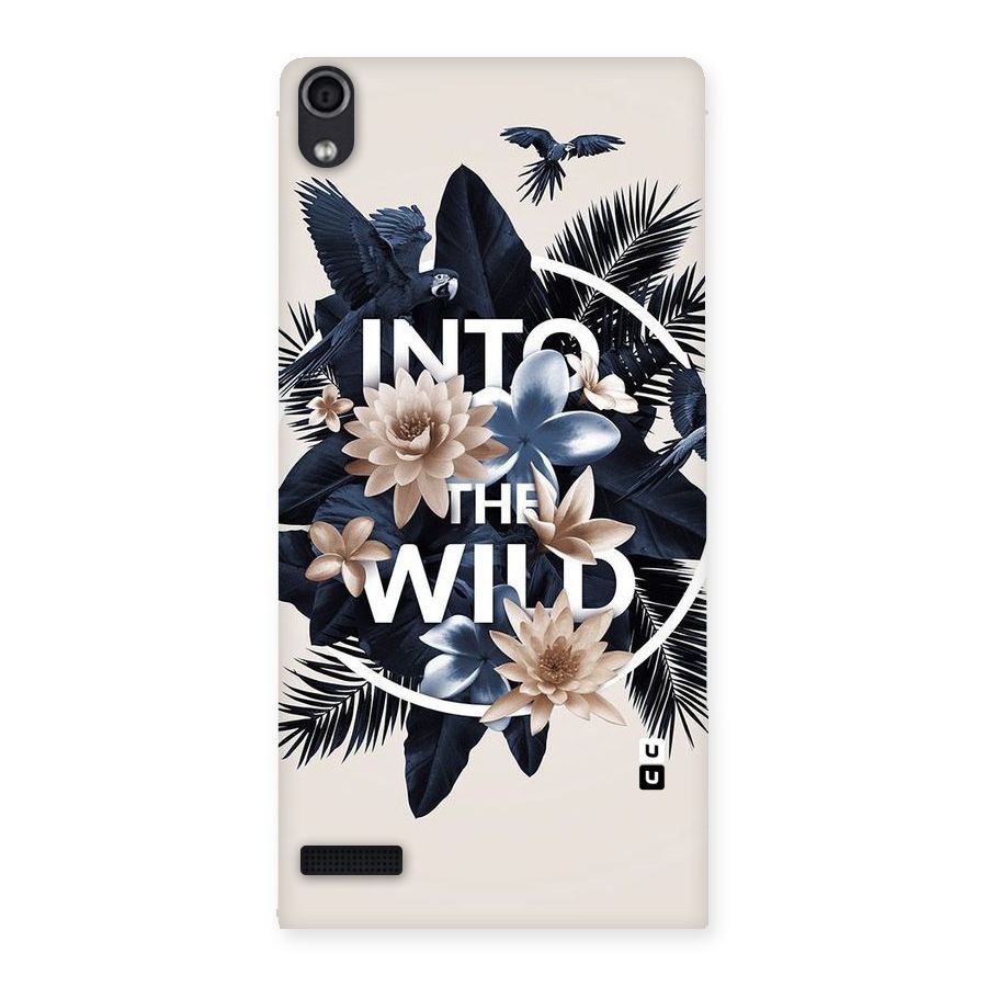 Into The Wild Blue Back Case for Ascend P6
