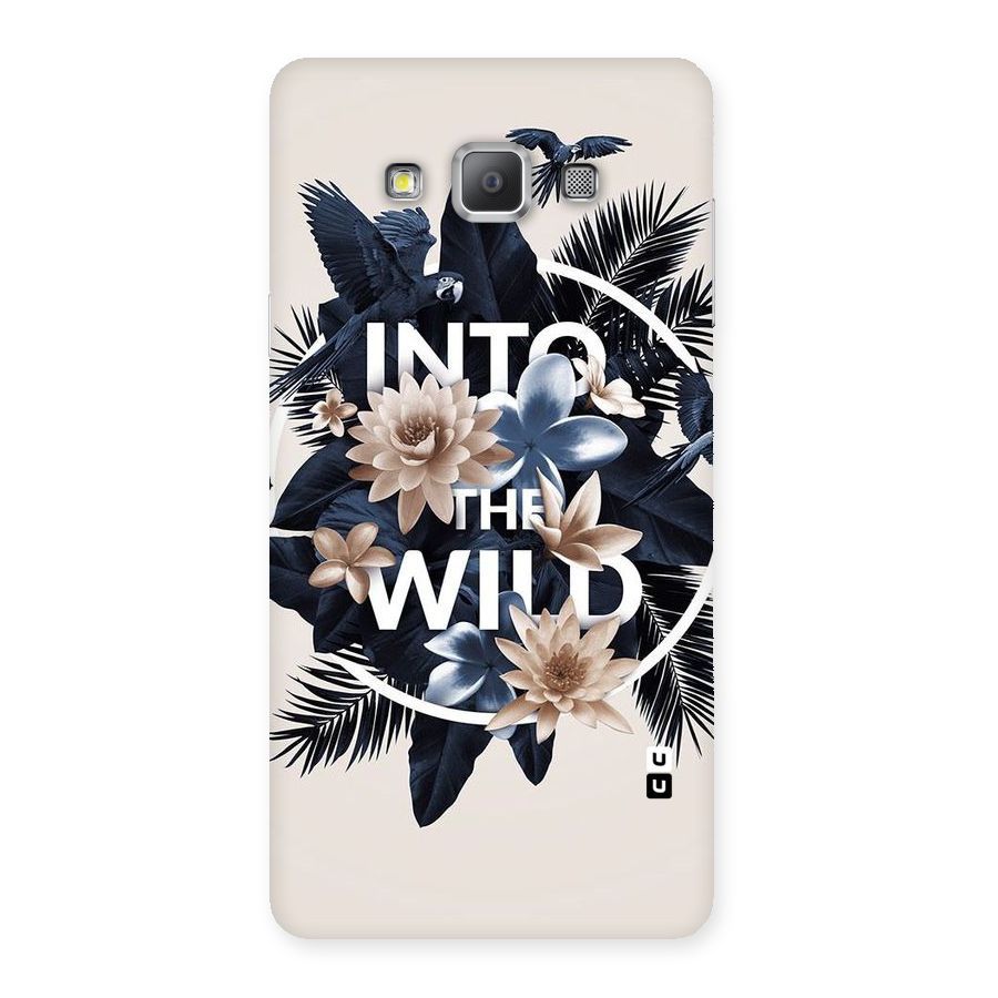 Into The Wild Blue Back Case for Galaxy A7