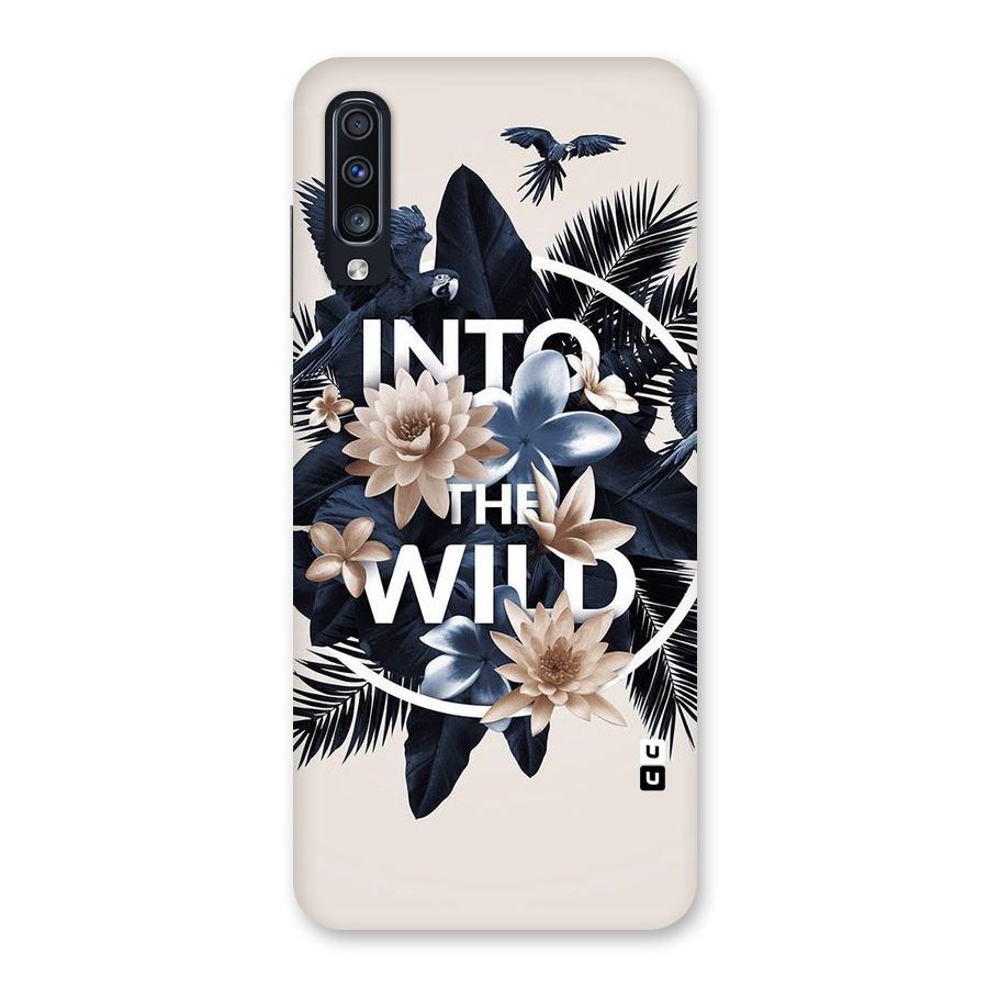 Into The Wild Blue Back Case for Galaxy A70