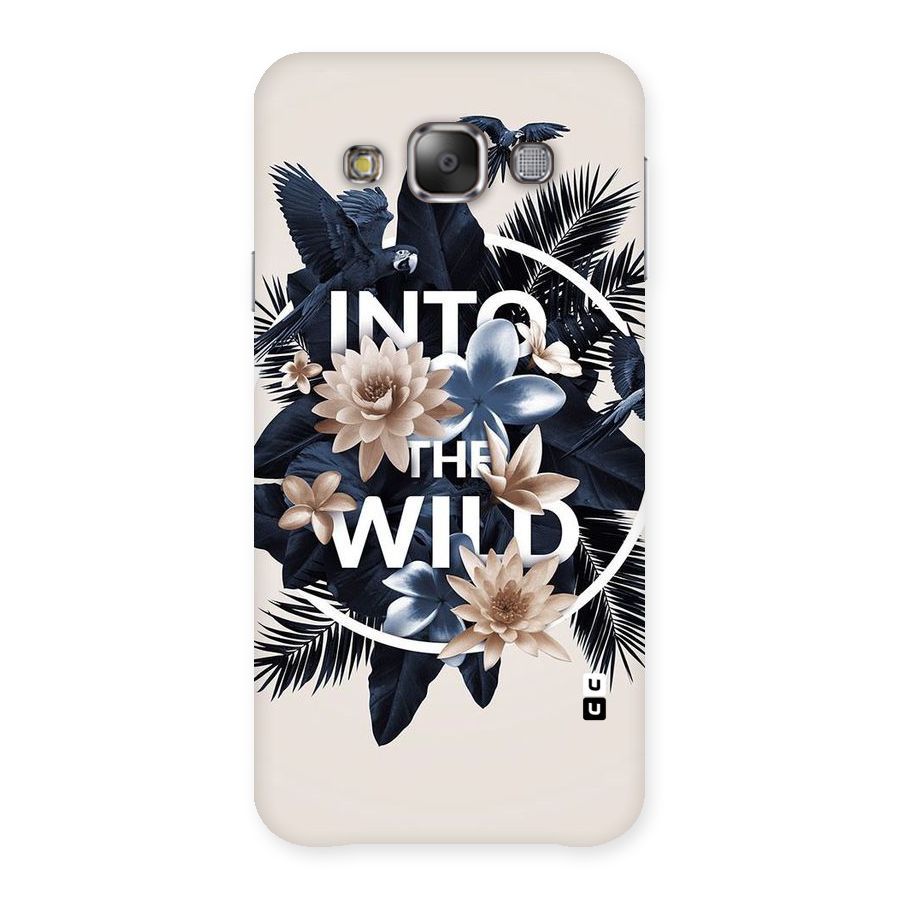 Into The Wild Blue Back Case for Galaxy E7
