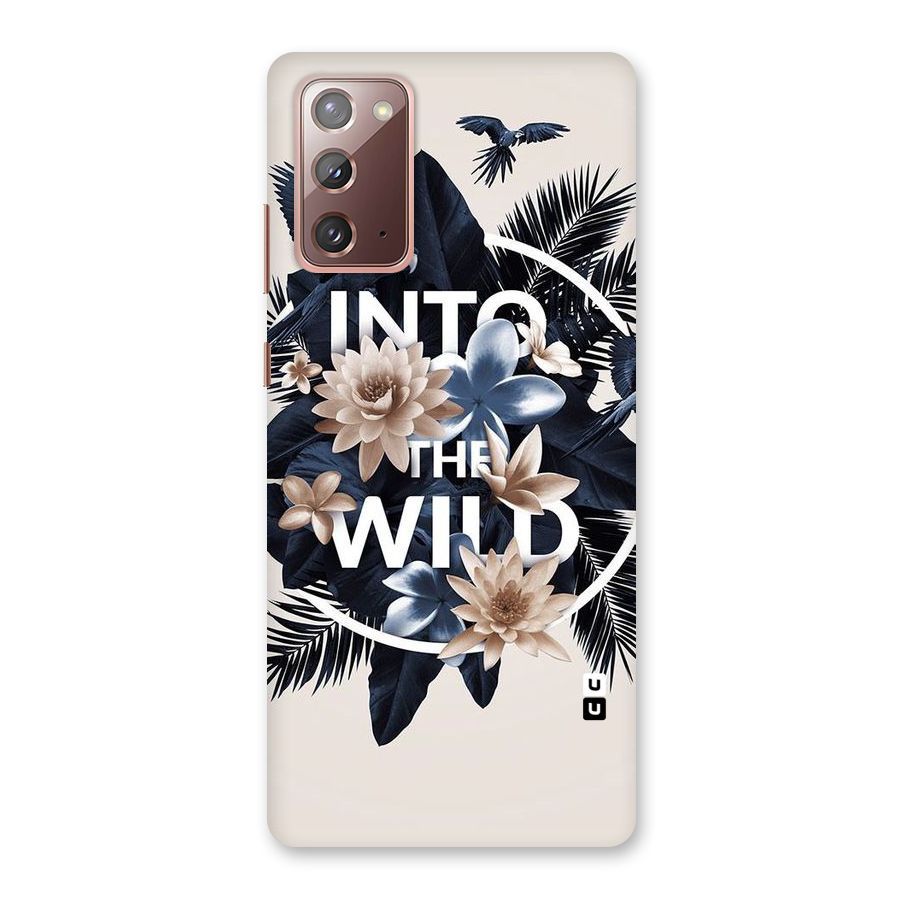 Into The Wild Blue Back Case for Galaxy Note 20