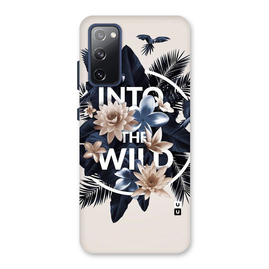 Into The Wild Blue Back Case for Galaxy S20 FE