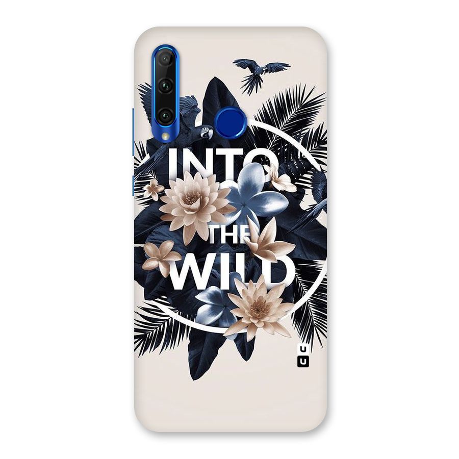 Into The Wild Blue Back Case for Honor 20i
