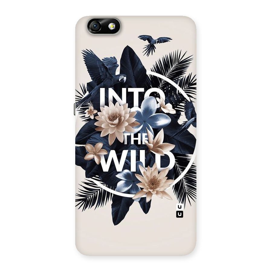 Into The Wild Blue Back Case for Honor 4X