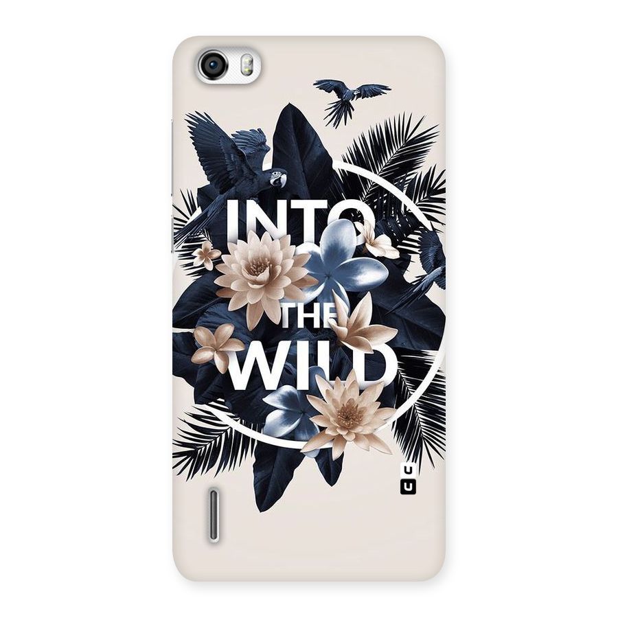 Into The Wild Blue Back Case for Honor 6