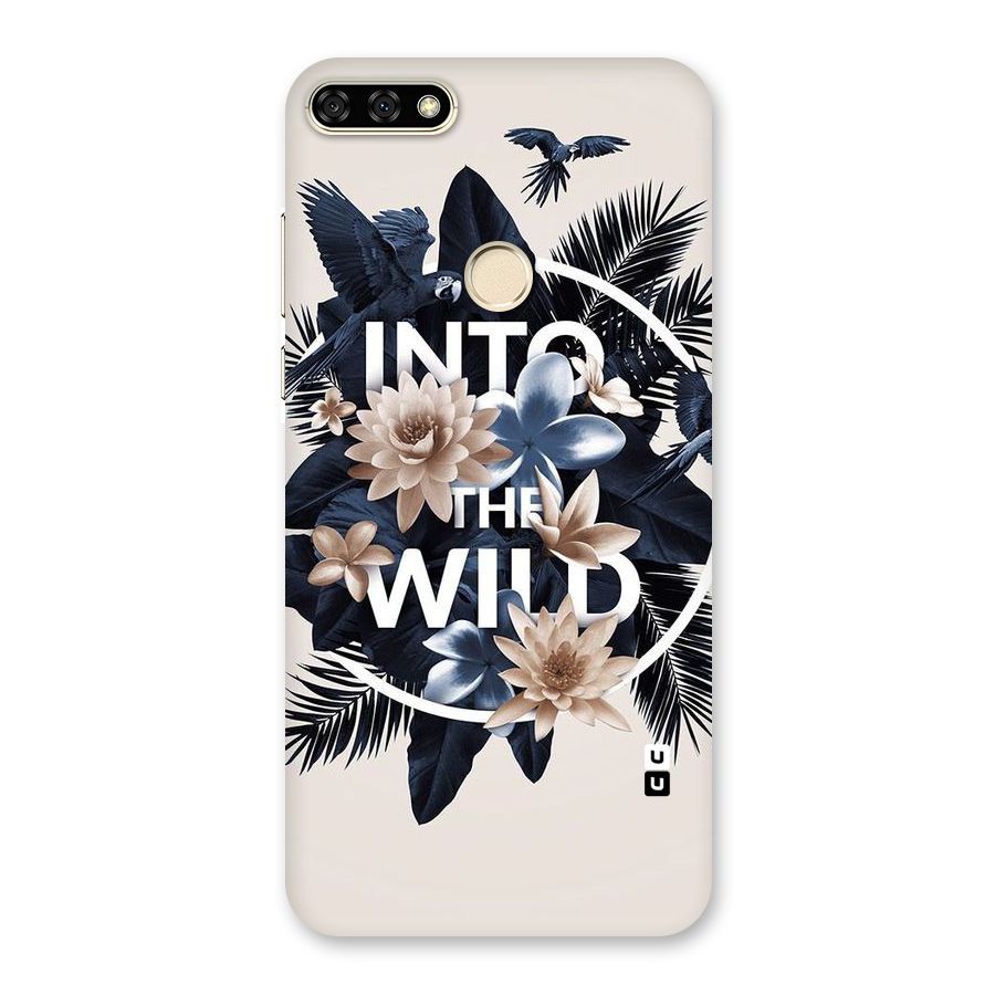 Into The Wild Blue Back Case for Honor 7A