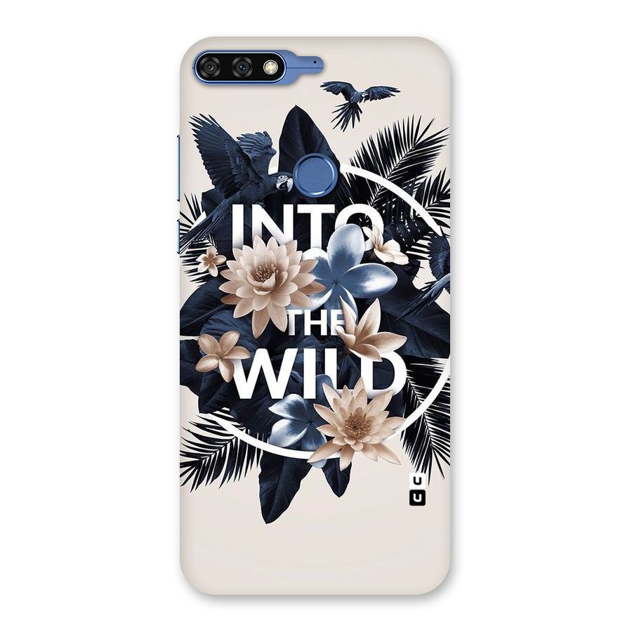 Into The Wild Blue Back Case for Honor 7C