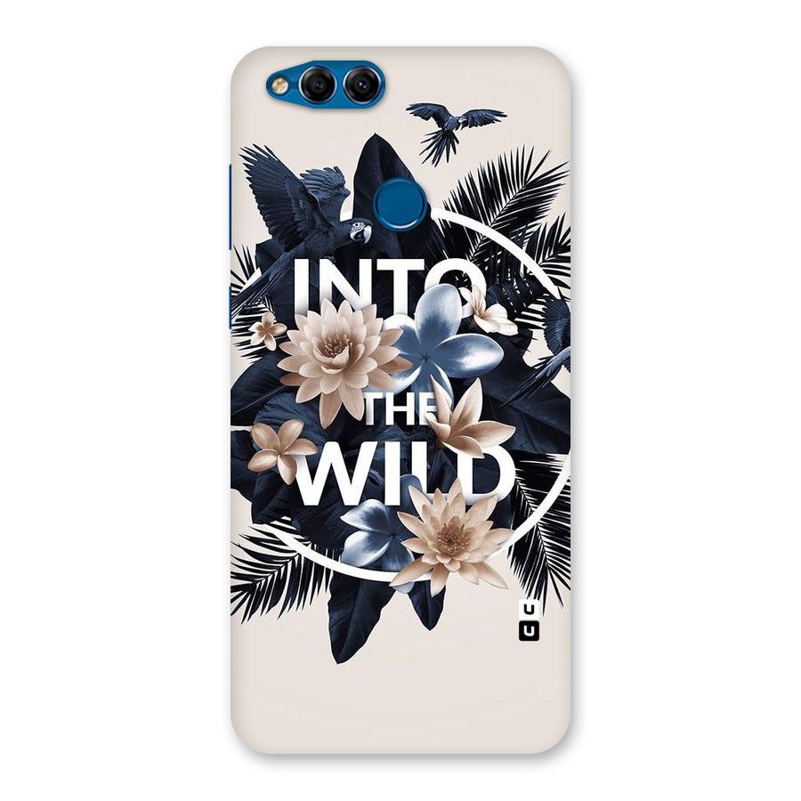 Into The Wild Blue Back Case for Honor 7X