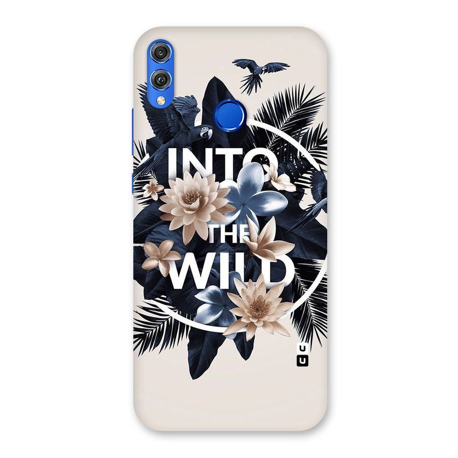 Into The Wild Blue Back Case for Honor 8X