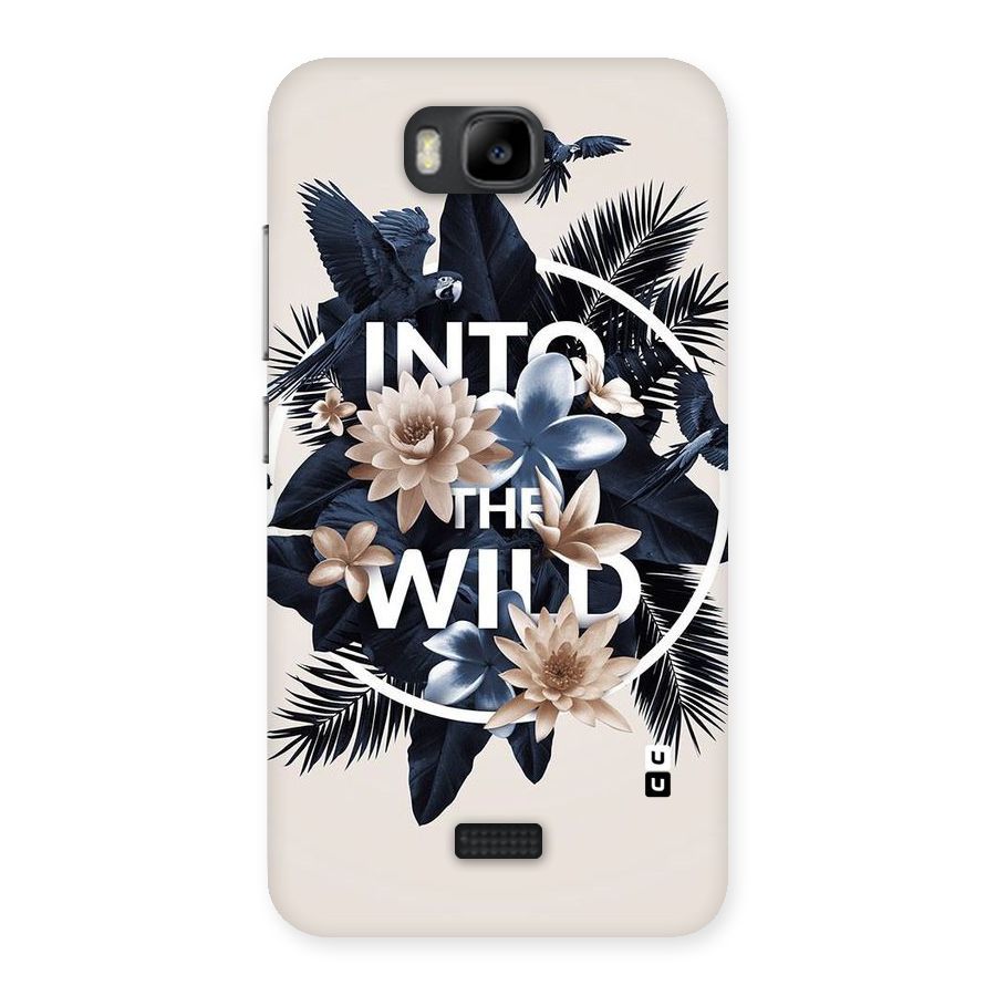 Into The Wild Blue Back Case for Honor Bee