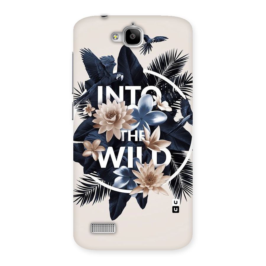 Into The Wild Blue Back Case for Honor Holly