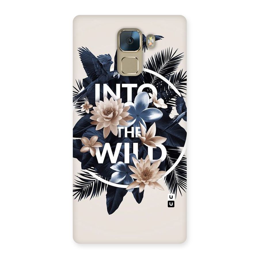 Into The Wild Blue Back Case for Huawei Honor 7