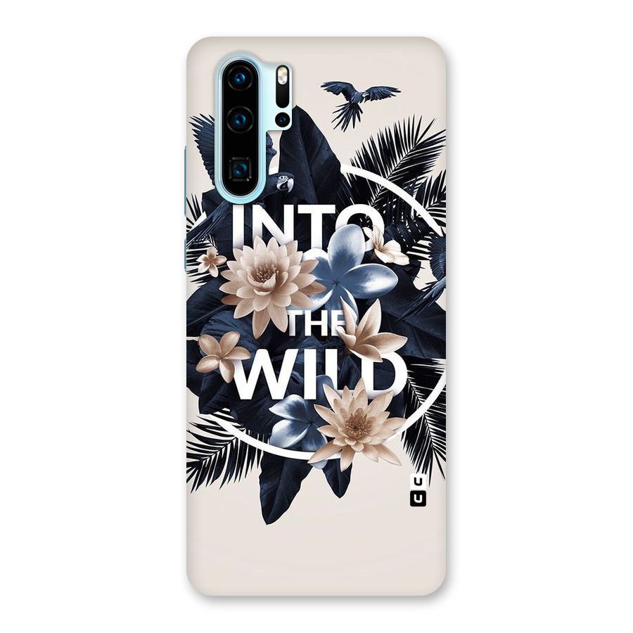 Into The Wild Blue Back Case for Huawei P30 Pro
