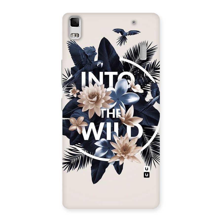 Into The Wild Blue Back Case for Lenovo K3 Note