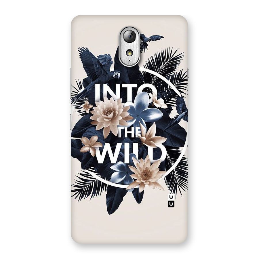 Into The Wild Blue Back Case for Lenovo Vibe P1M