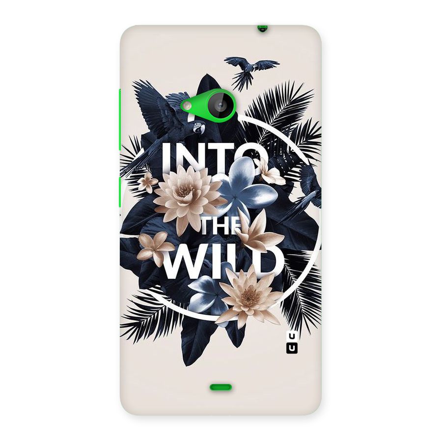 Into The Wild Blue Back Case for Lumia 535