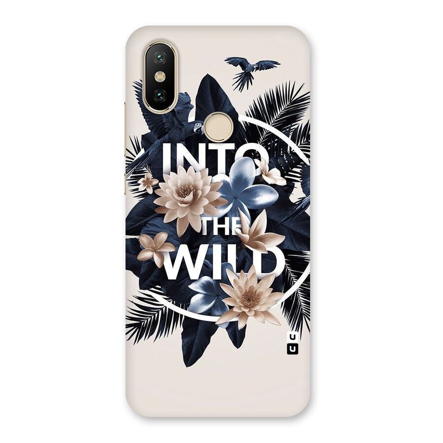 Into The Wild Blue Back Case for Mi A2