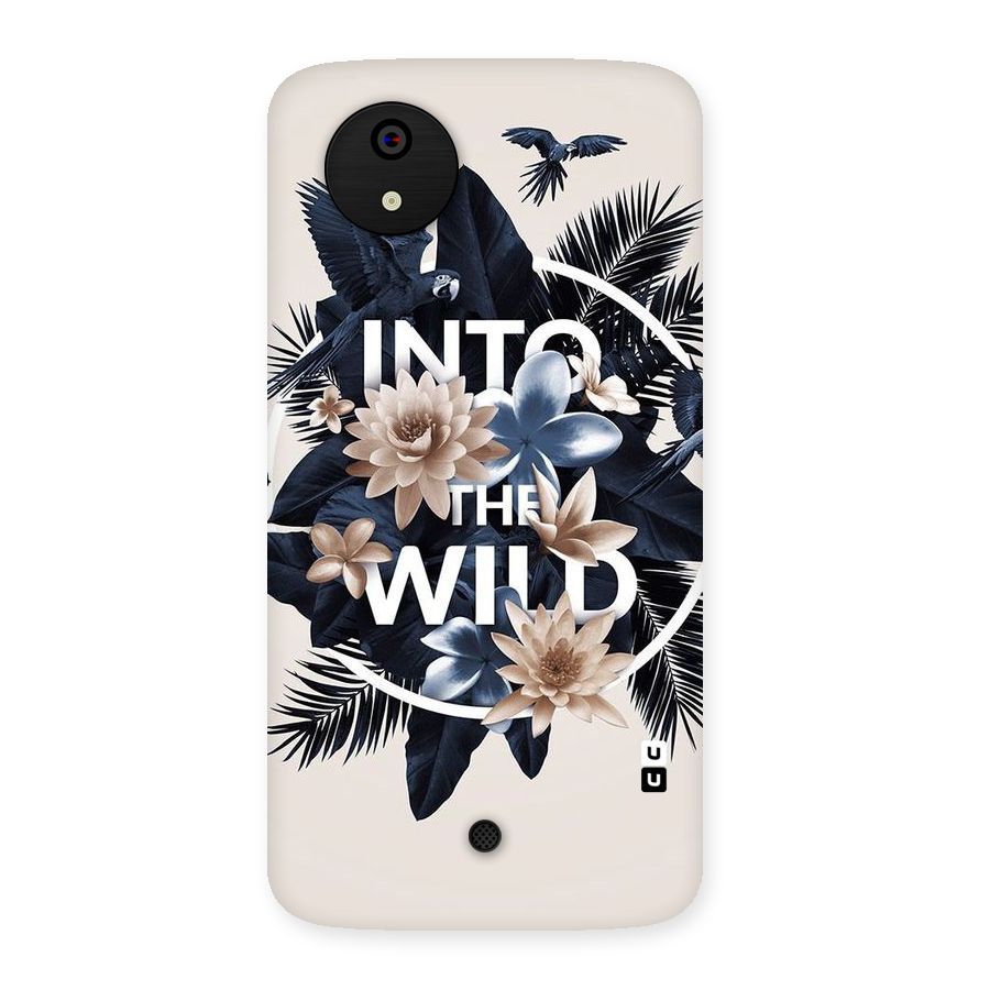 Into The Wild Blue Back Case for Micromax Canvas A1