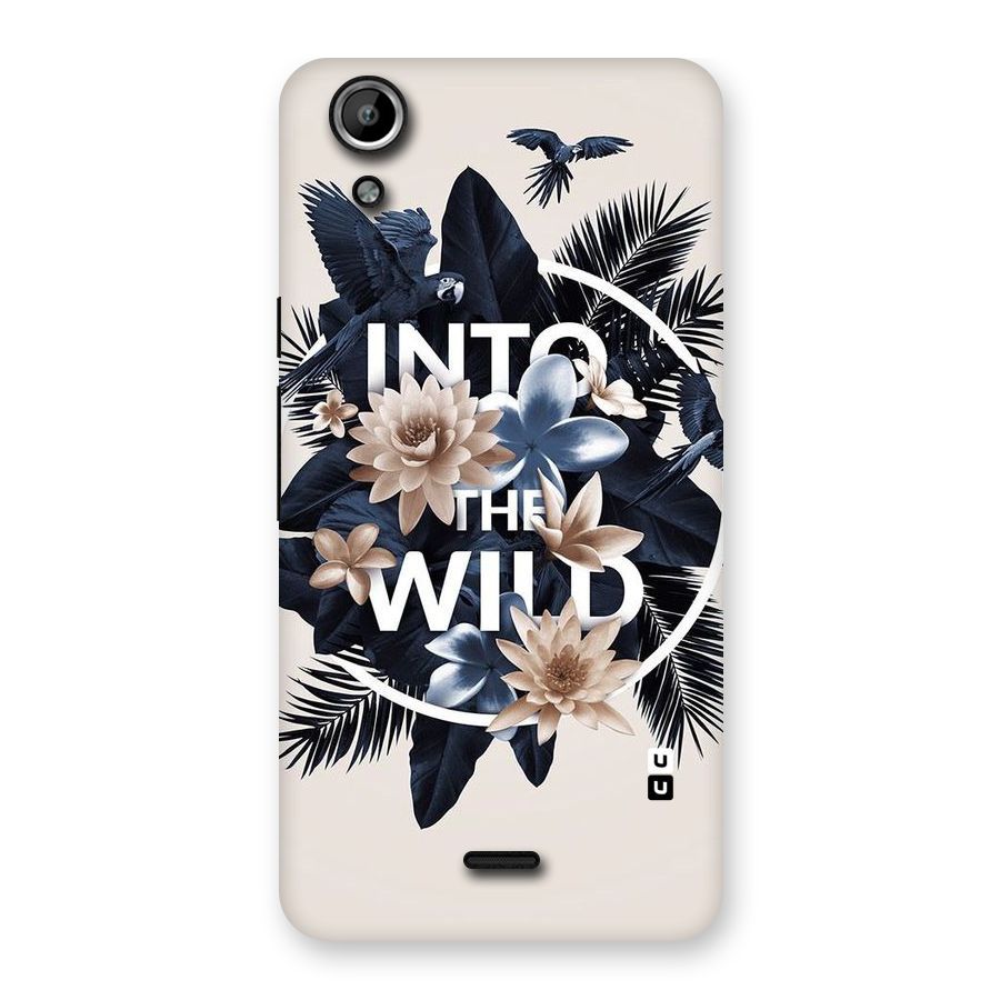 Into The Wild Blue Back Case for Micromax Canvas Selfie Lens Q345
