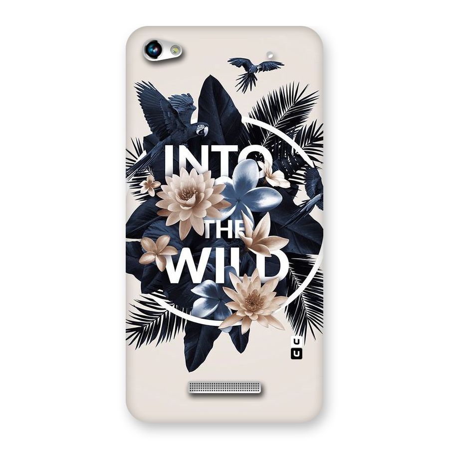 Into The Wild Blue Back Case for Micromax Hue 2