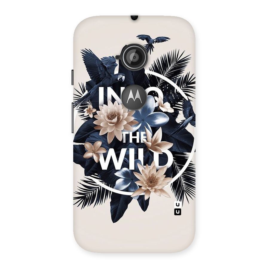 Into The Wild Blue Back Case for Moto E 2nd Gen