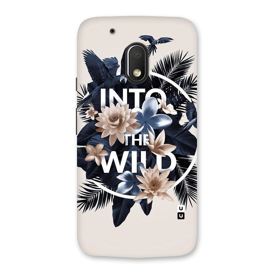 Into The Wild Blue Back Case for Moto G4 Play