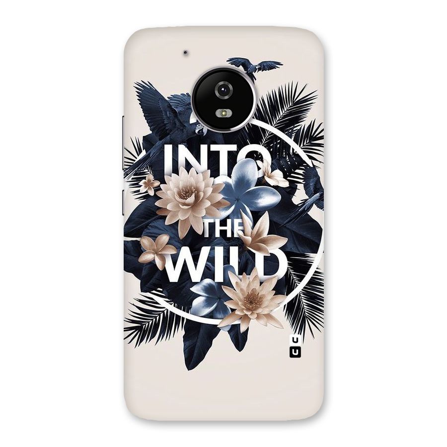 Into The Wild Blue Back Case for Moto G5