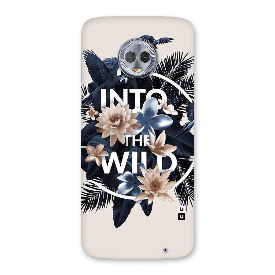 Into The Wild Blue Back Case for Moto G6 Plus