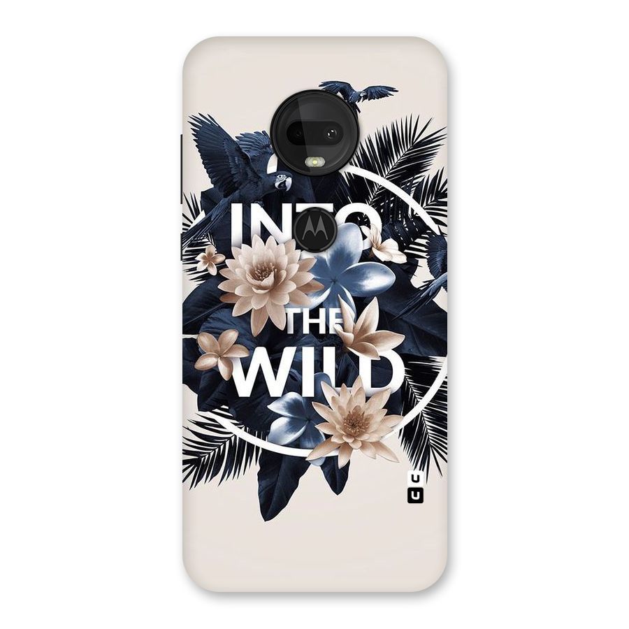 Into The Wild Blue Back Case for Moto G7