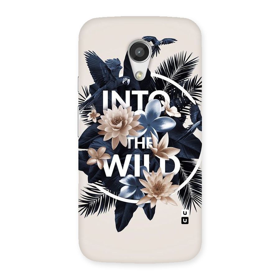 Into The Wild Blue Back Case for Moto G 2nd Gen