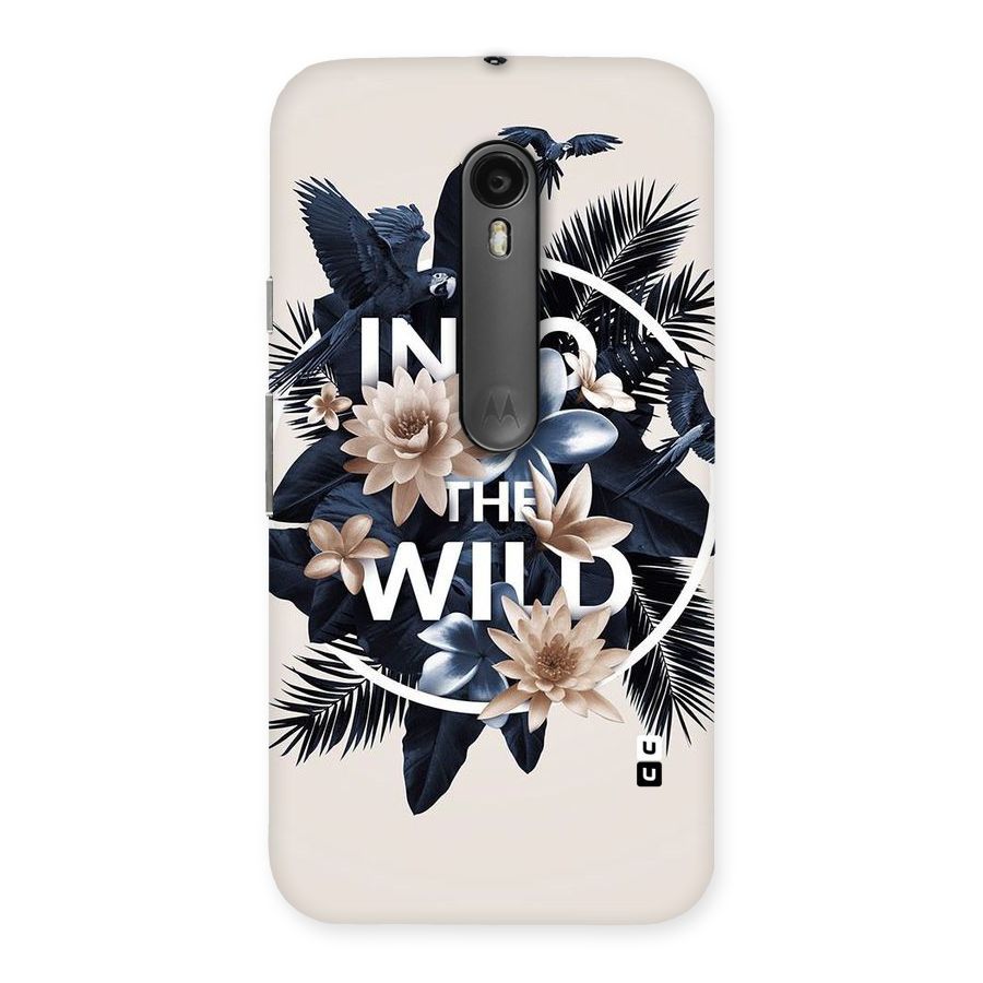 Into The Wild Blue Back Case for Moto G Turbo