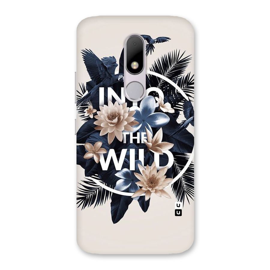 Into The Wild Blue Back Case for Moto M