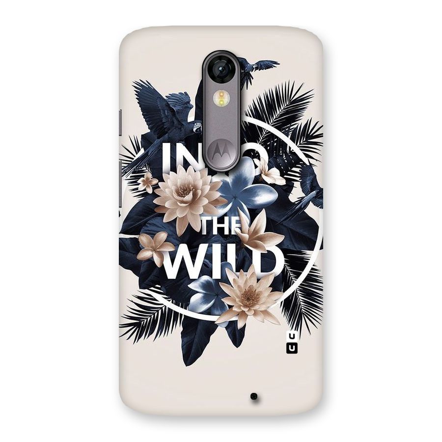 Into The Wild Blue Back Case for Moto X Force
