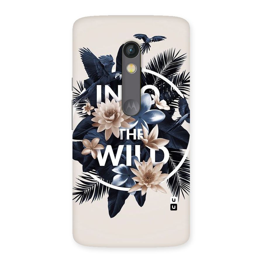 Into The Wild Blue Back Case for Moto X Play