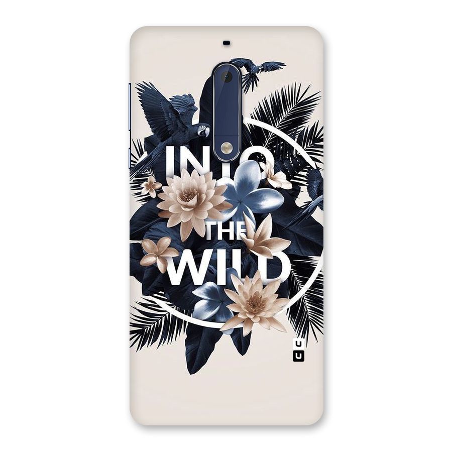 Into The Wild Blue Back Case for Nokia 5