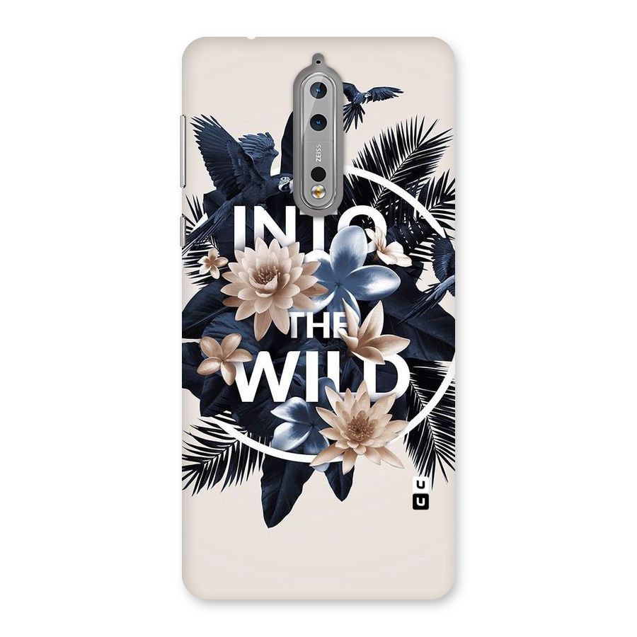 Into The Wild Blue Back Case for Nokia 8